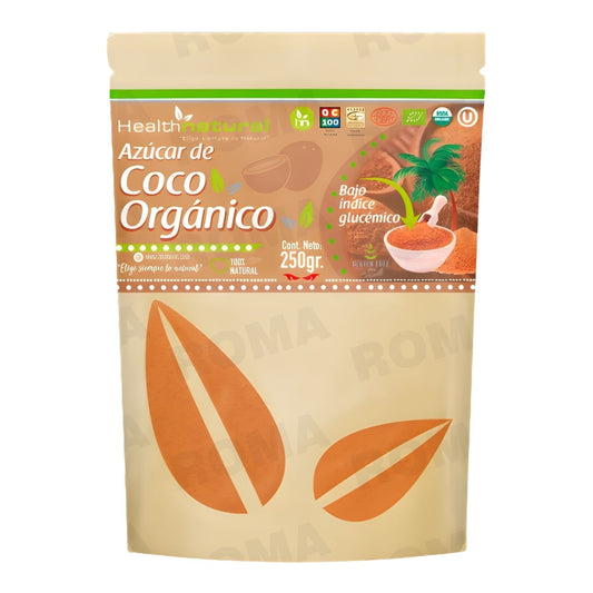 AZÚCAR DE COCO ORGÁNICO 250G HEALTHNATURAL