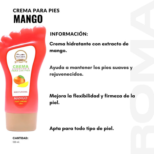 CREMA PARA PIES - MANGO 120ML NEVADA