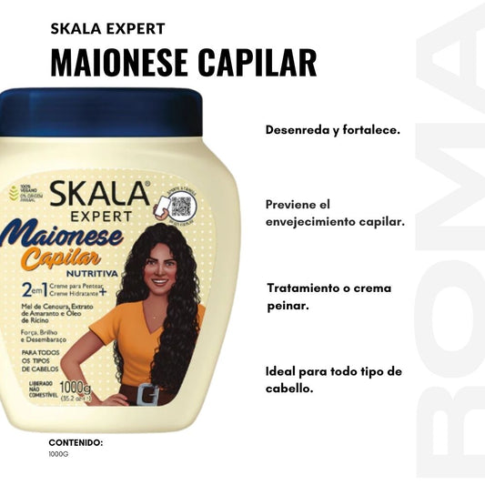 CREMA TRATAMIENTO CAPILAR SKALA MAYONESA NUTRITIVA