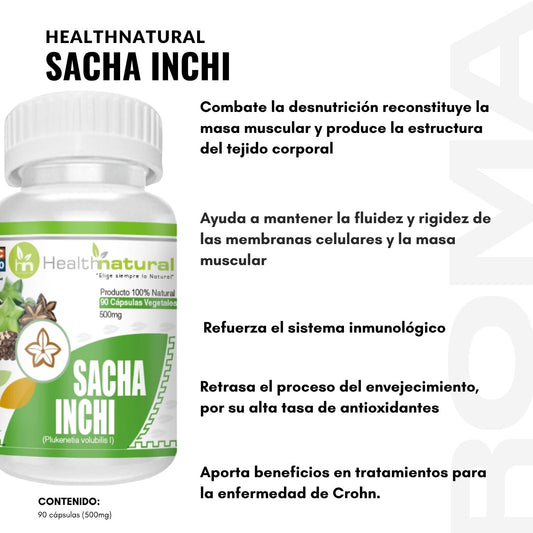 SACHA INCHI HEALTHNATURAL 500MG