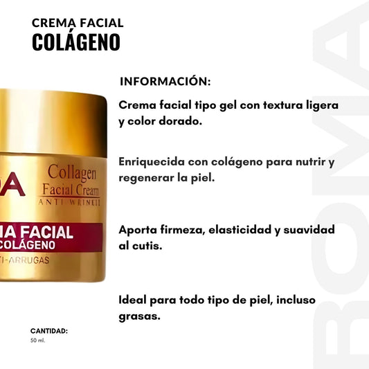 CREMA FACIAL COLÁGENO 50ML NEVADA