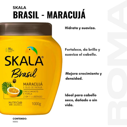 CREMA DE TRATAMIENDO CAPILAR SKALA BRASIL MARACUYÁ