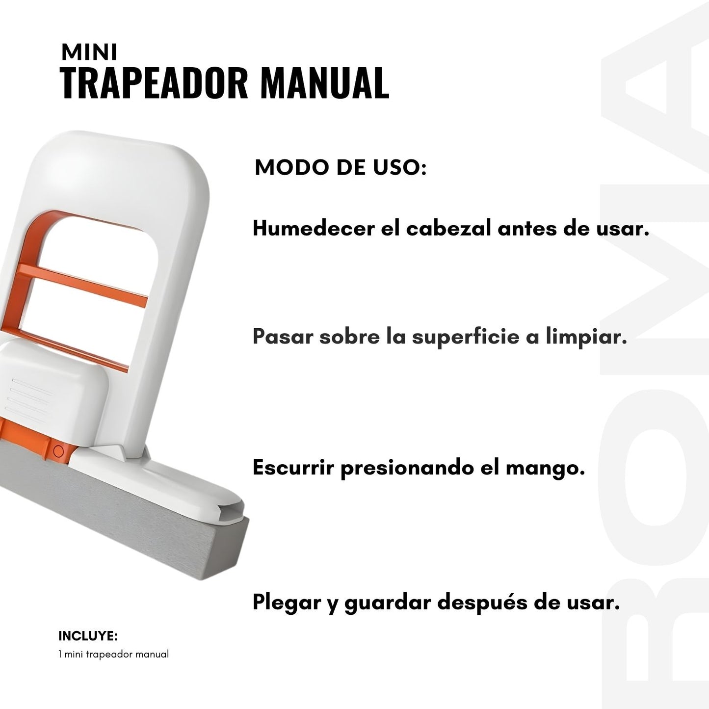 MINI TRAPEADOR MANUAL