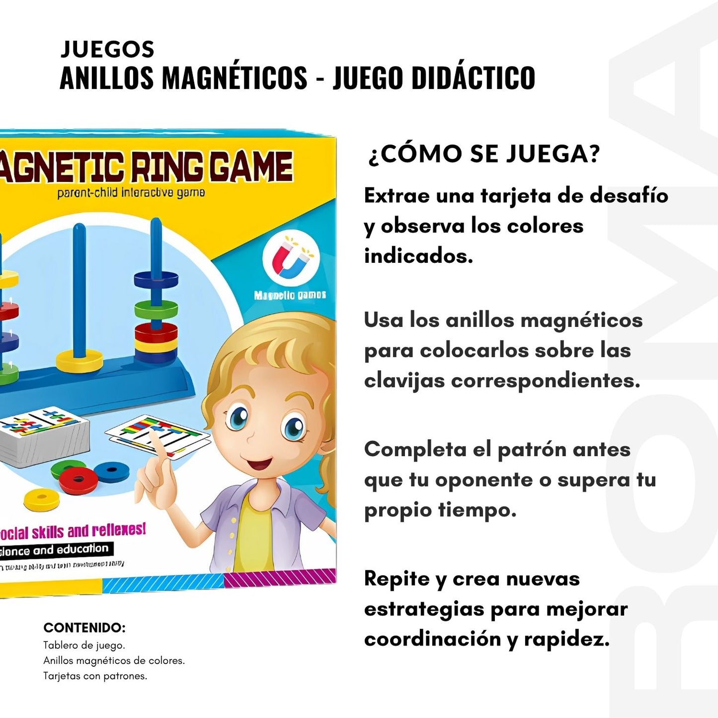 ANILLOS MAGNÉTICOS – JUEGO DIDÁCTICO