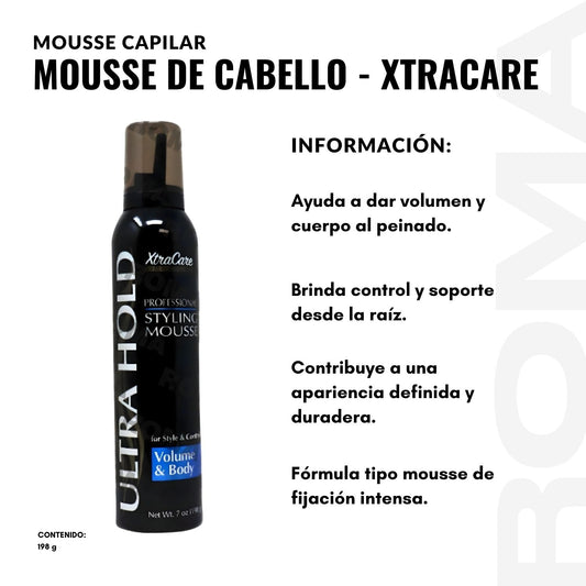 MOUSSE CAPILAR MOUSSE DE CABELLO – XTRACARE