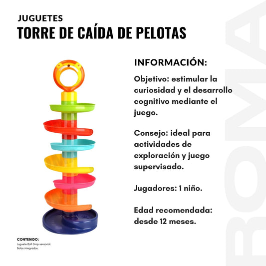 TORRE DE CAÍDA DE PELOTAS