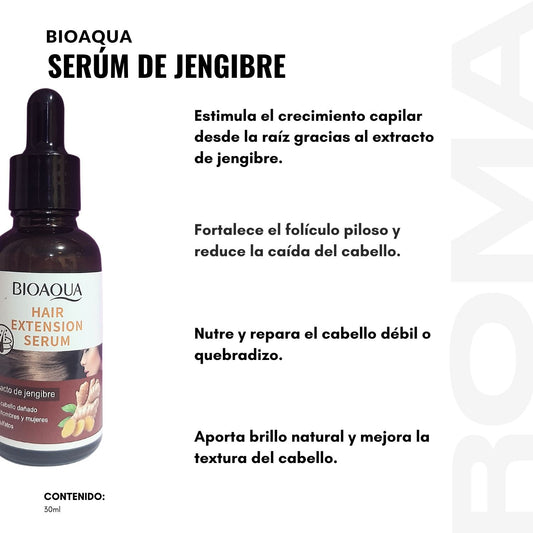 SÉRUM CAPILAR DE JENGIBRE 30G BIOAQUA