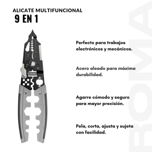ALICATE MULTIFUNCIONAL 9 EN 1
