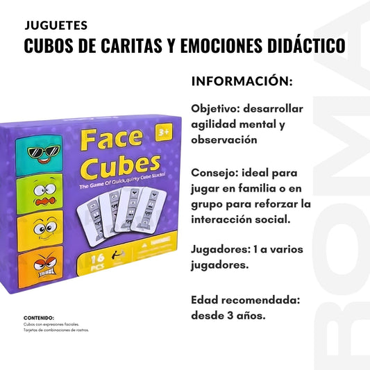 CUBOS DE CARITAS