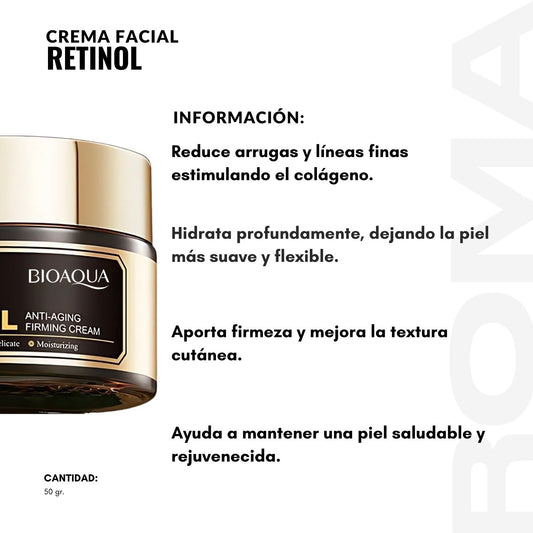 CREMA FACIAL RETINOL 50G BIOAQUA