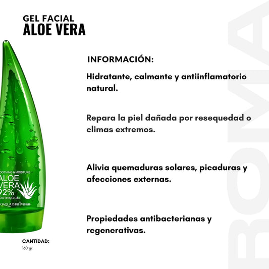 GEL HIDRATANTE ALOE VERA 160G BIOAQUA