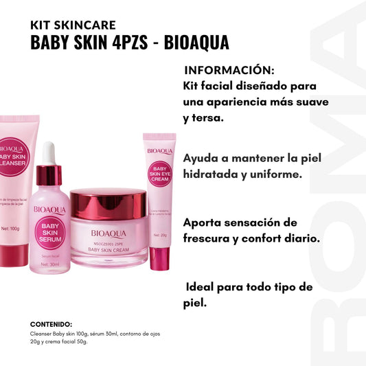 KIT SKINCARE BABY SKIN 4PZS BIOAQUA