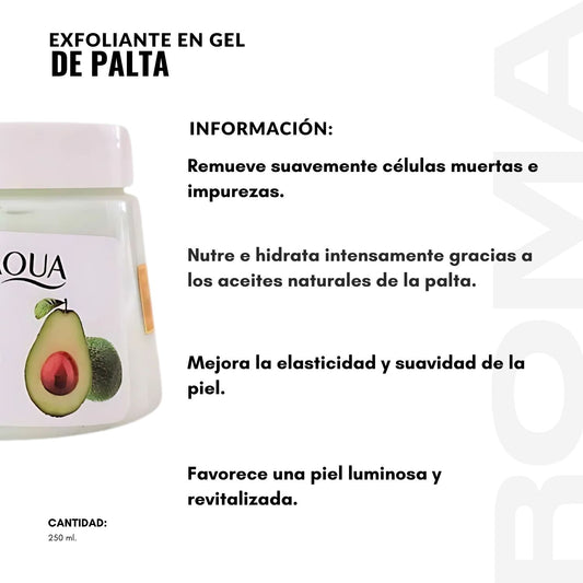 EXFOLIANTE EN GEL DE PALTA 250ML BIOAQUA