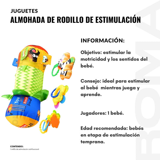 ALMOHADA DE RODILLO DE ESTIMULACIÓN