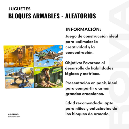 BLOQUES ARMABLES – ALEATORIOS