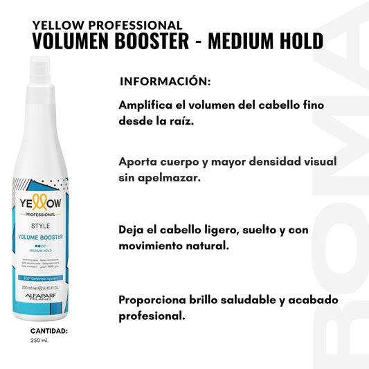 VOLUMEN BOOSTER 250ML – YELLOW PROFESSIONAL