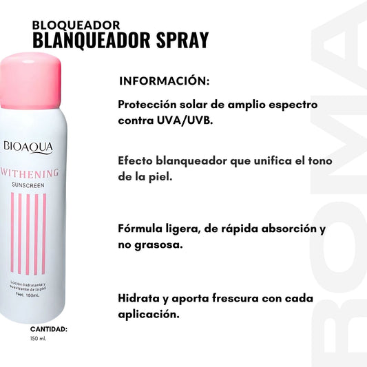 BLOQUEADOR BLAQUEDOR SPRAY 150ML BIOAQUA