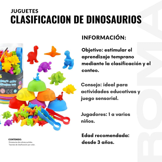 CLASIFICACION DE DINOSAURIOS