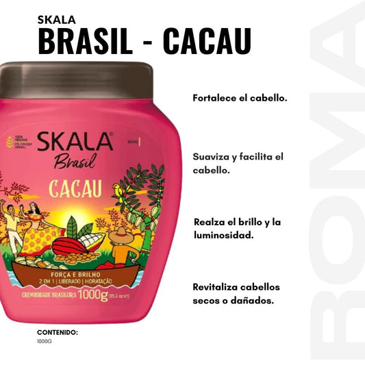 CREMA TRATAMIENTO CAPILAR SKALA BRAZIL CACAU