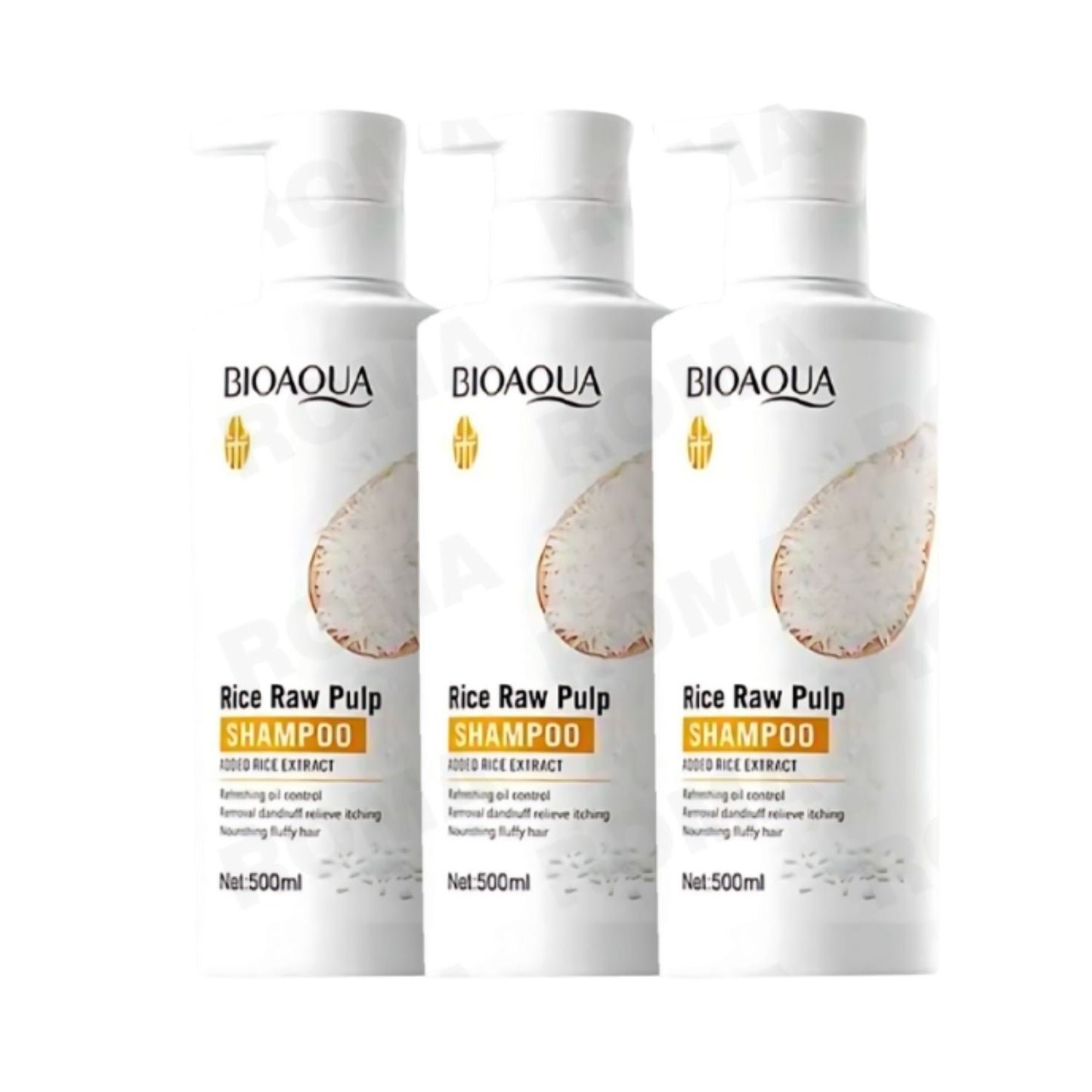SHAMPOO DE ARROZ BIOAQUA 500ML