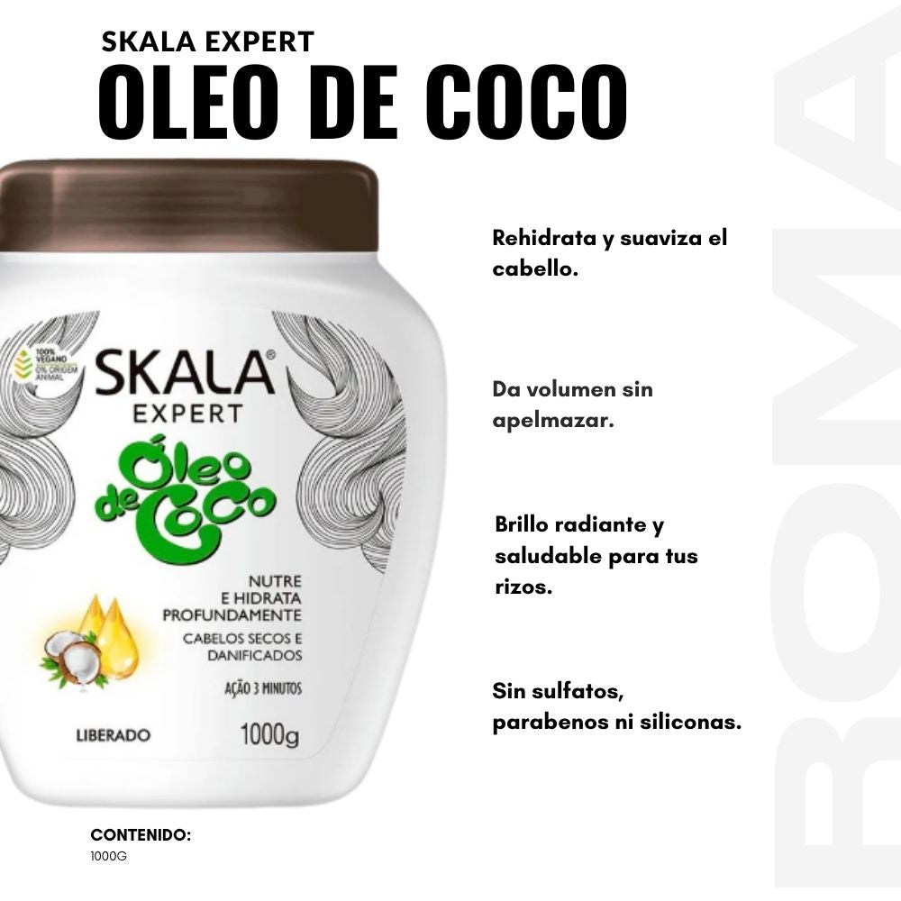 CREMA TRATAMIENTO CAPILAR SKALA ÓLEO DE COCO