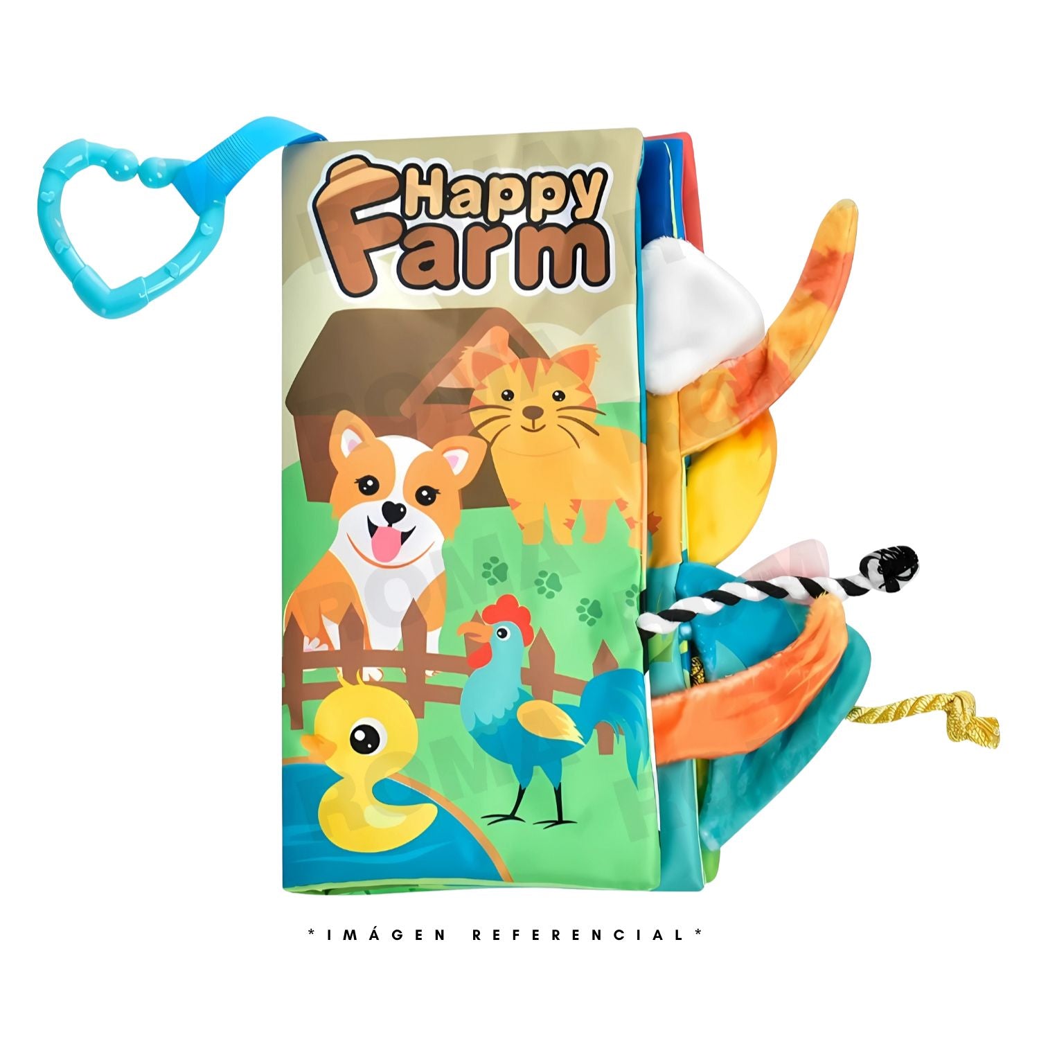 LIBRO SENSORIAL TITBABY - JUEGO DIDÁTICO