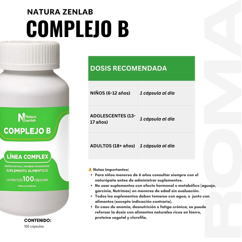 COMPLEJO B COMPLEX 300MG