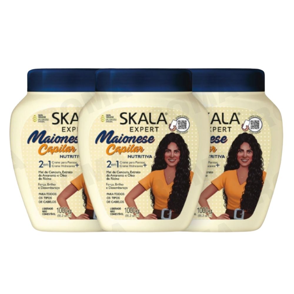CREMA TRATAMIENTO CAPILAR SKALA MAYONESA NUTRITIVA