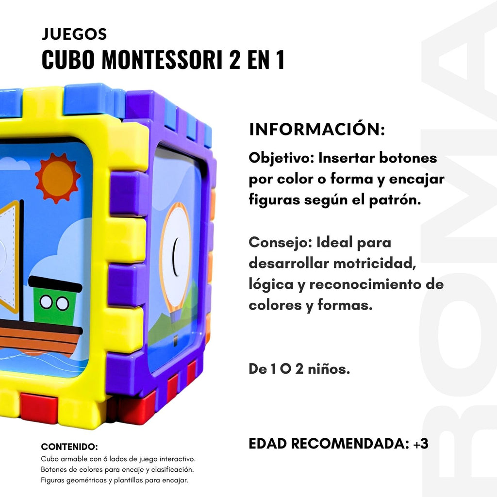 CUBO MONTESSORI 2 EN 1
