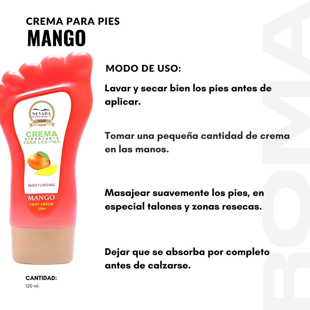 CREMA PARA PIES - MANGO 120ML NEVADA