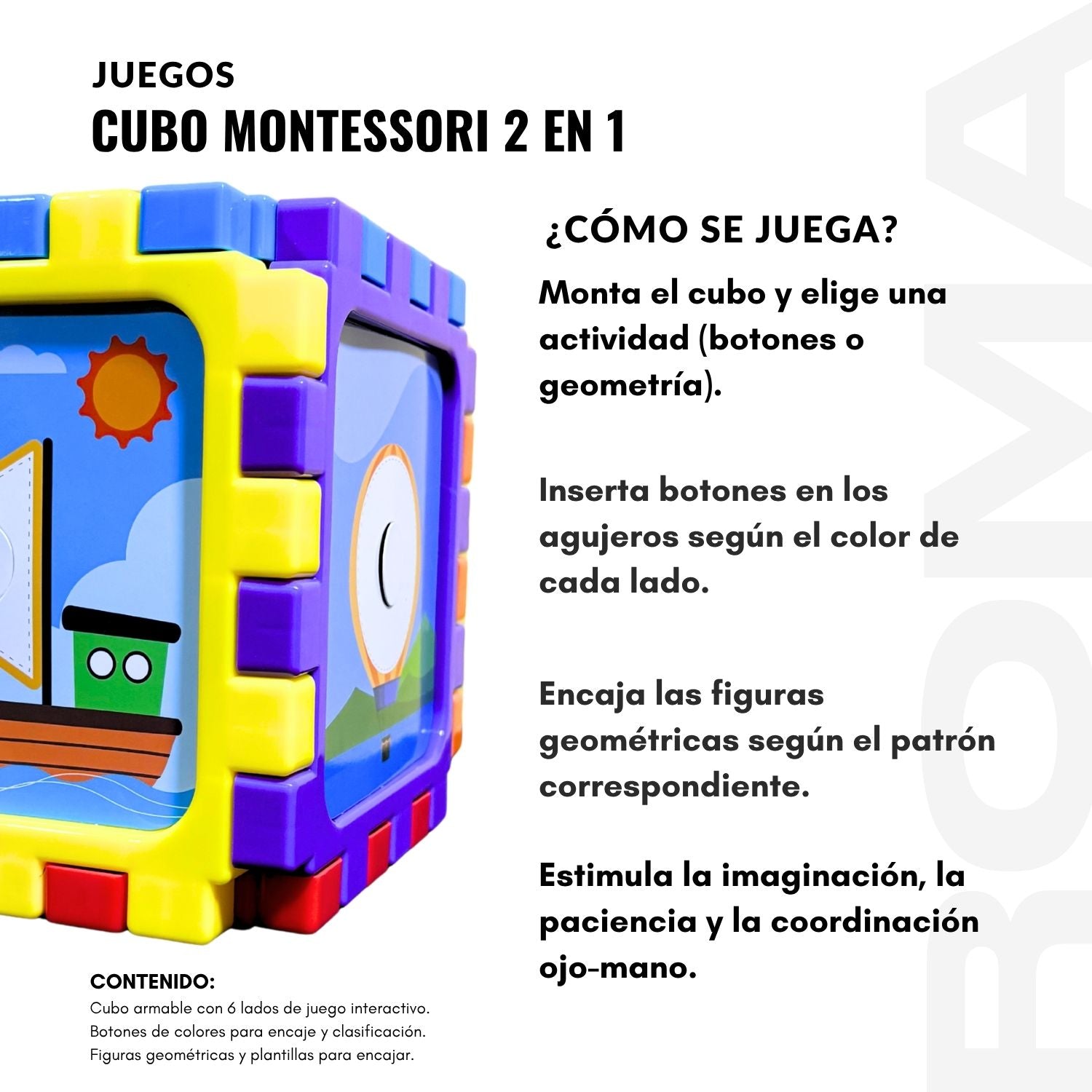 CUBO MONTESSORI 2 EN 1