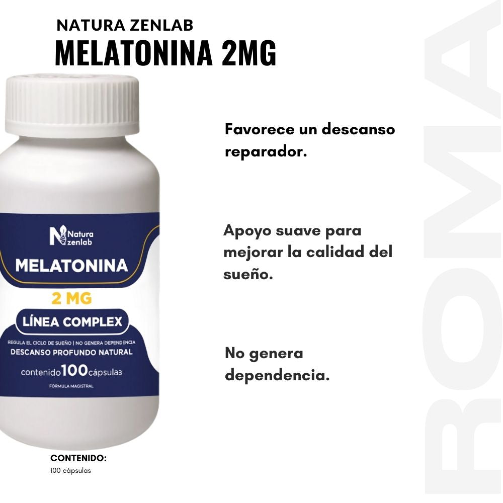 MELATONINA COMPLEX 2MG