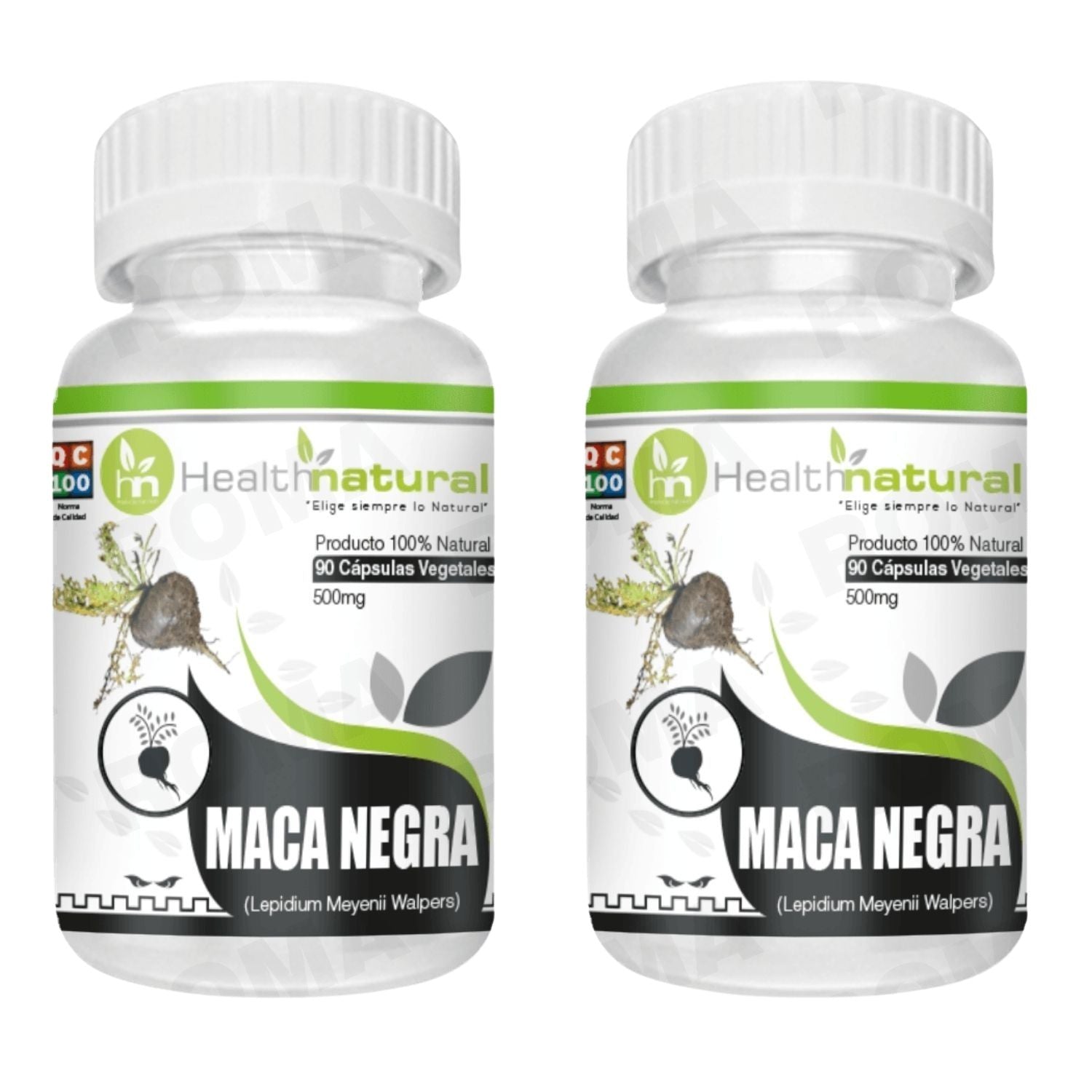 MACA NEGRA HEALTHNATURAL 500MG