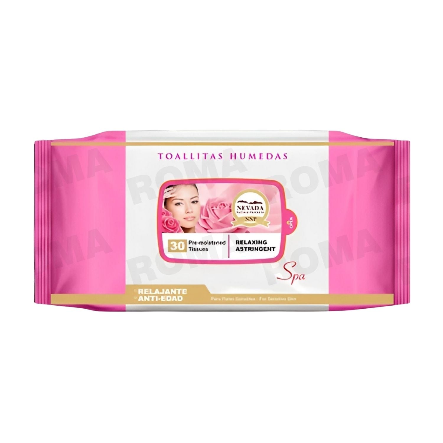 TOALLITAS DESMAQUILLANTES – ROSA NEVADA