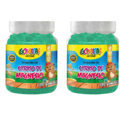 GOMITAS CITRATO DE MAGNESIO NIÑOS 130UND