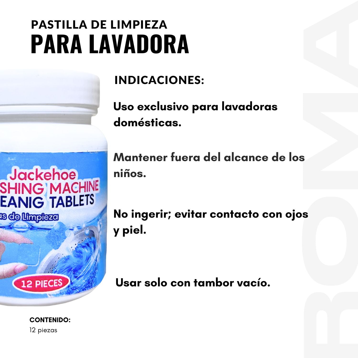 PASTILLA PARA LAVADORA