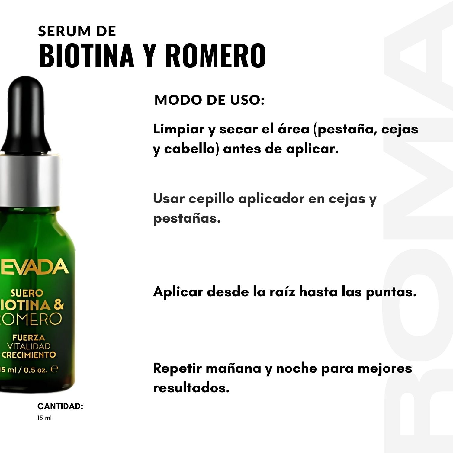 SERUM DE BIOTINA Y ROMERO 15ML NEVADA