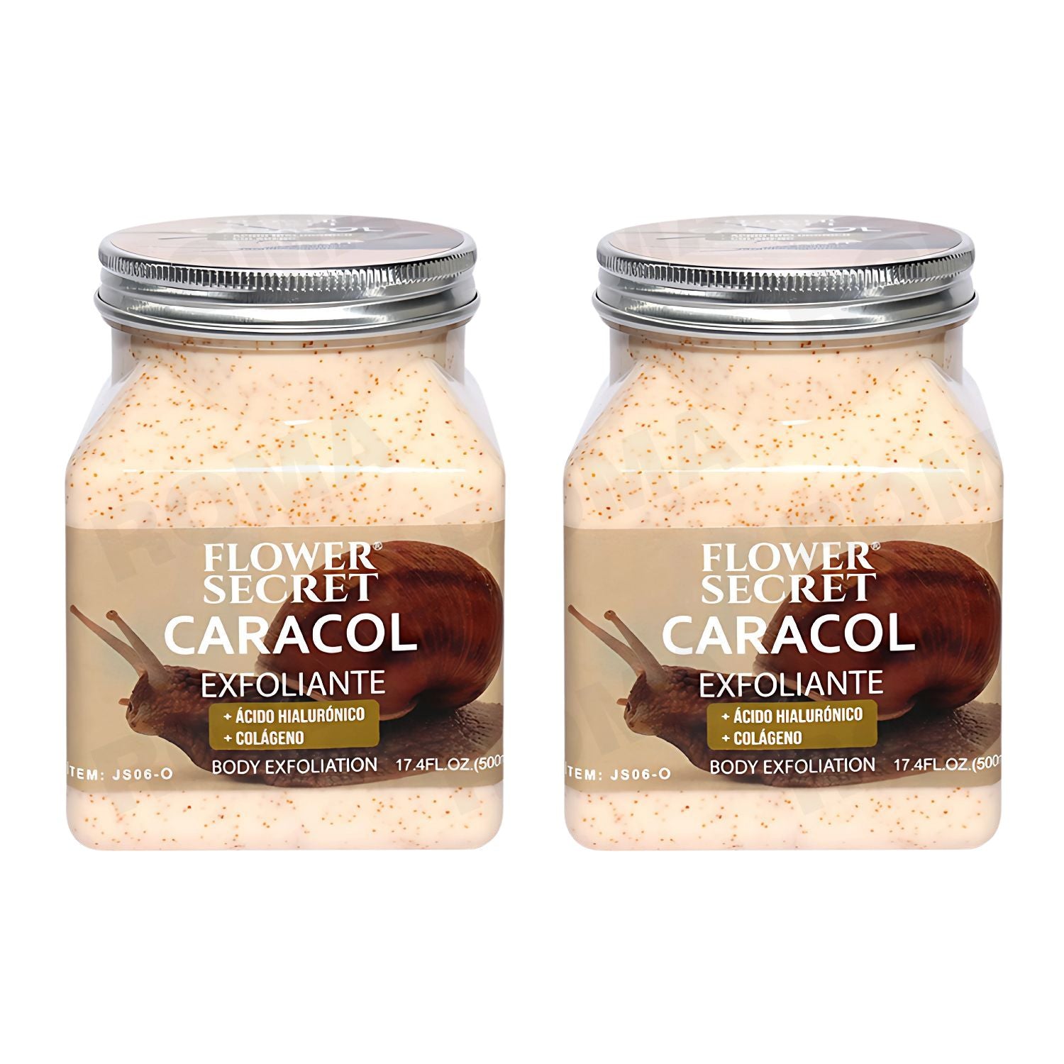 CREMA EXFOLIANTE CARACOL FLOWER SECRET 500ML