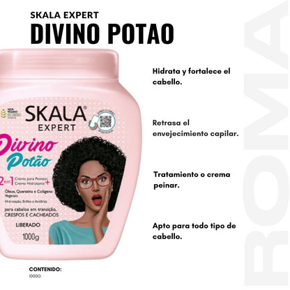CREMA TRATAMIENTO CAPILAR DIVINO POTAO SKALA