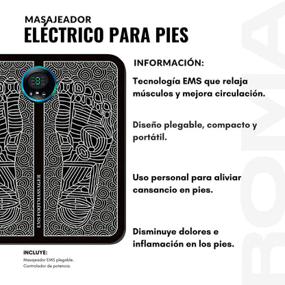 MASAJEADOR ELÉCTRICO PARA PIES