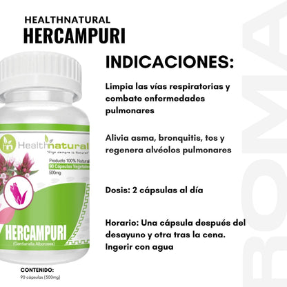 HERCAMPURI HEALTHNATURAL 500MG