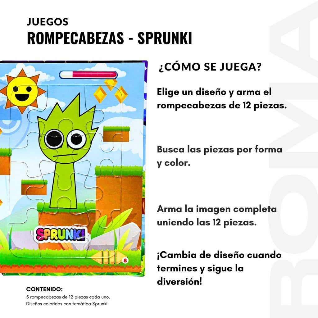 ROMPECABEZAS - SPRUNKI
