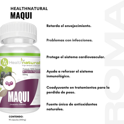 MAQUI HEALTHNATURAL 500MG