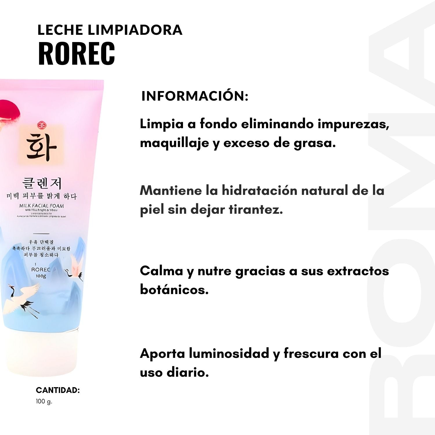 LECHE LIMPIADORA ROREC 100G