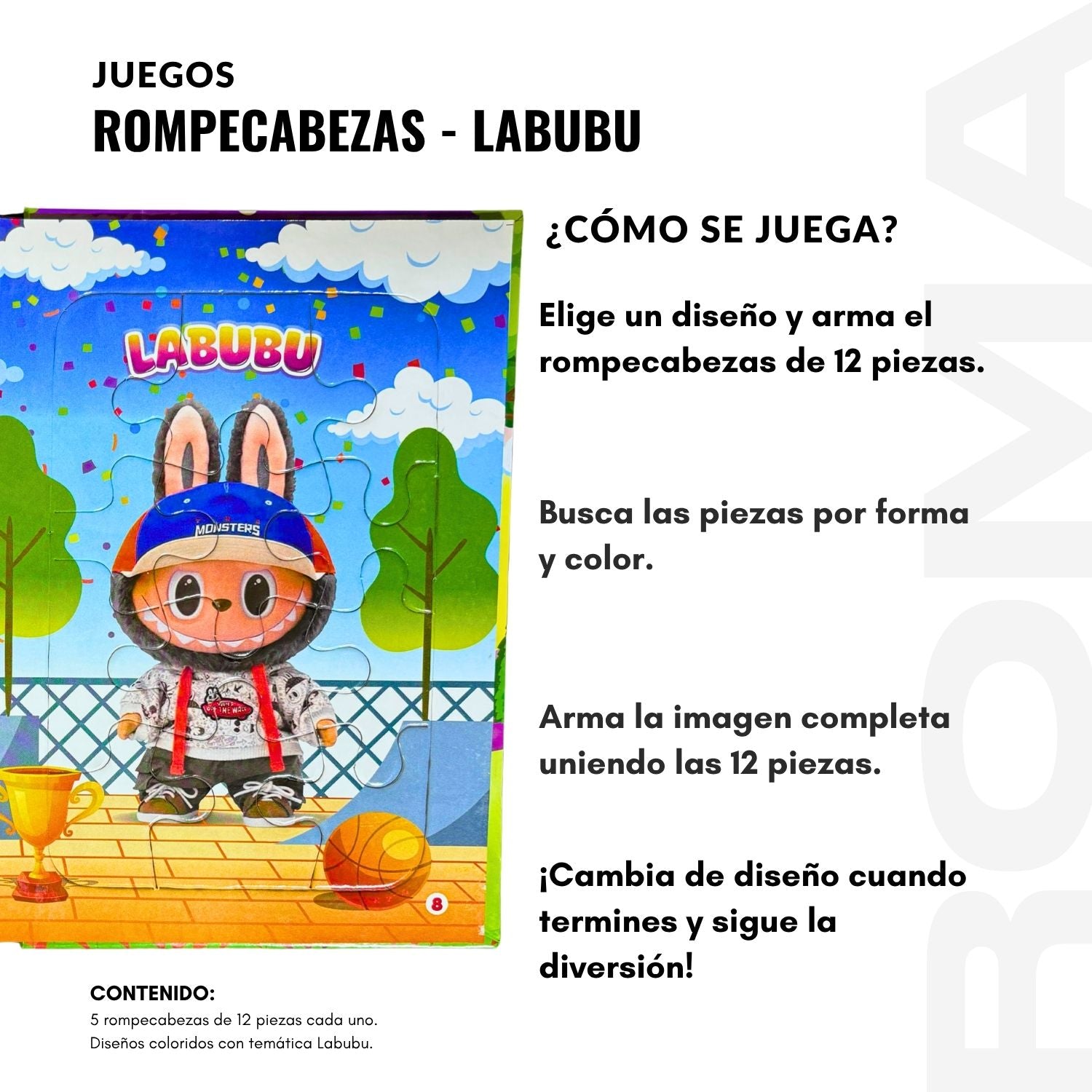 ROMPECABEZAS - LABUBU