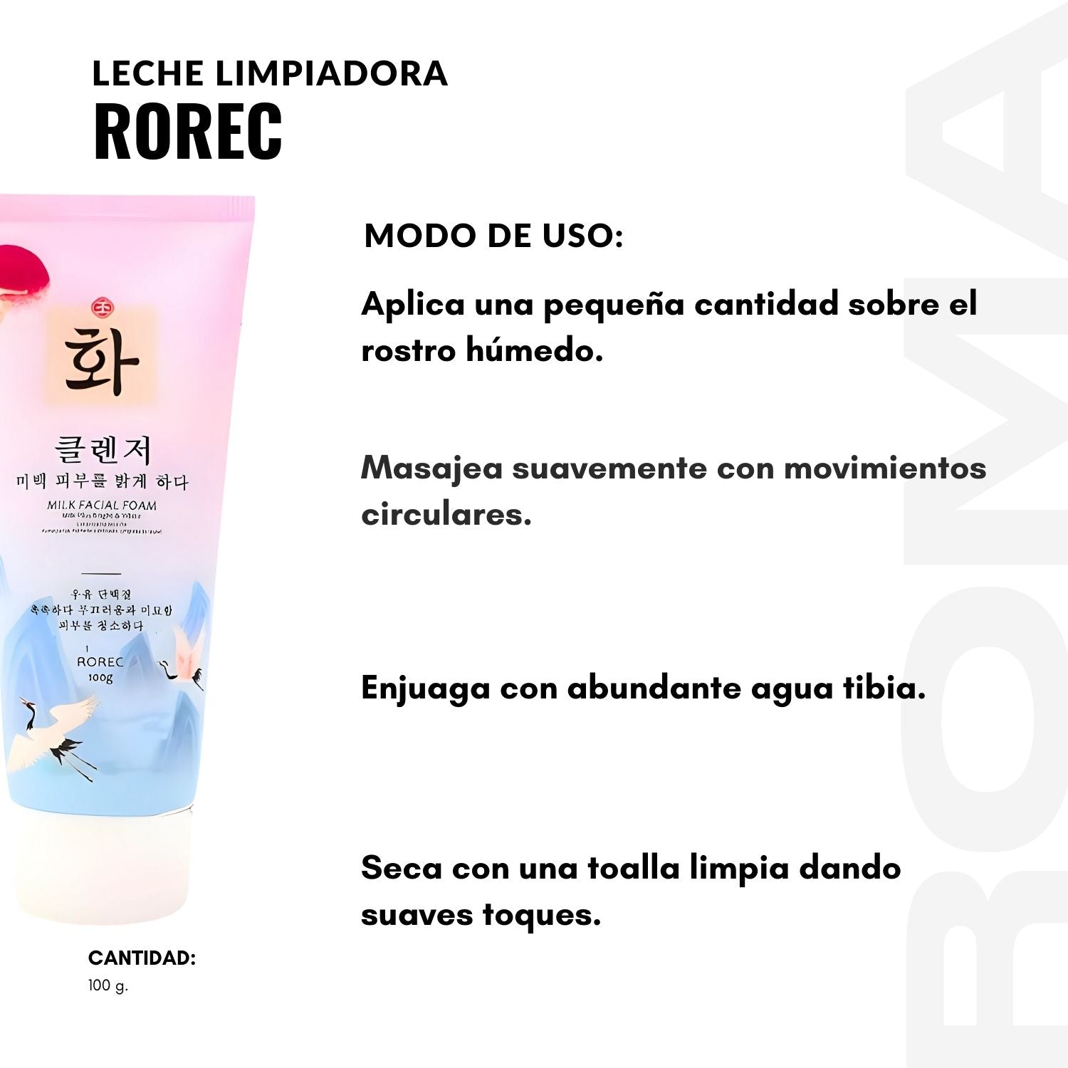 LECHE LIMPIADORA ROREC 100G