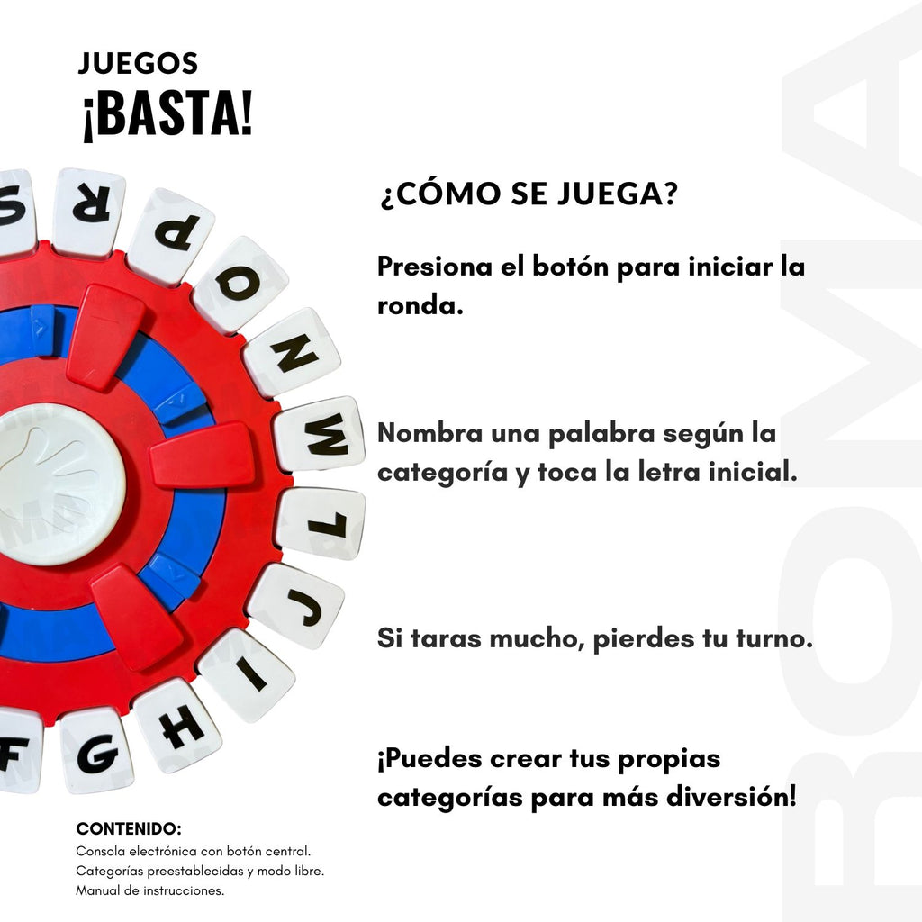 ¡BASTA!