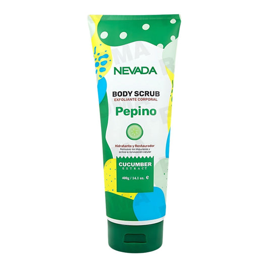 EXFOLIANTE CORPORAL DE PEPINO 400G NEVADA