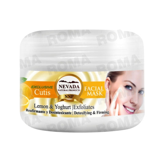 MASCARILLA FACIAL DE YOGURT Y LIMÓN 100G NEVADA