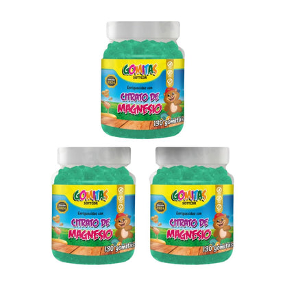 GOMITAS CITRATO DE MAGNESIO NIÑOS 130UND